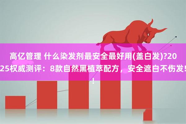 高亿管理 什么染发剂最安全最好用(盖白发)?2025权威测评：8款自然黑植萃配方，安全遮白不伤发!